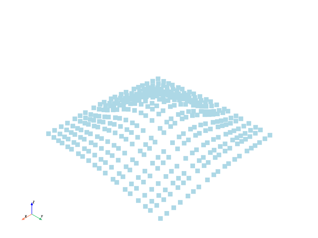 d create tri surface